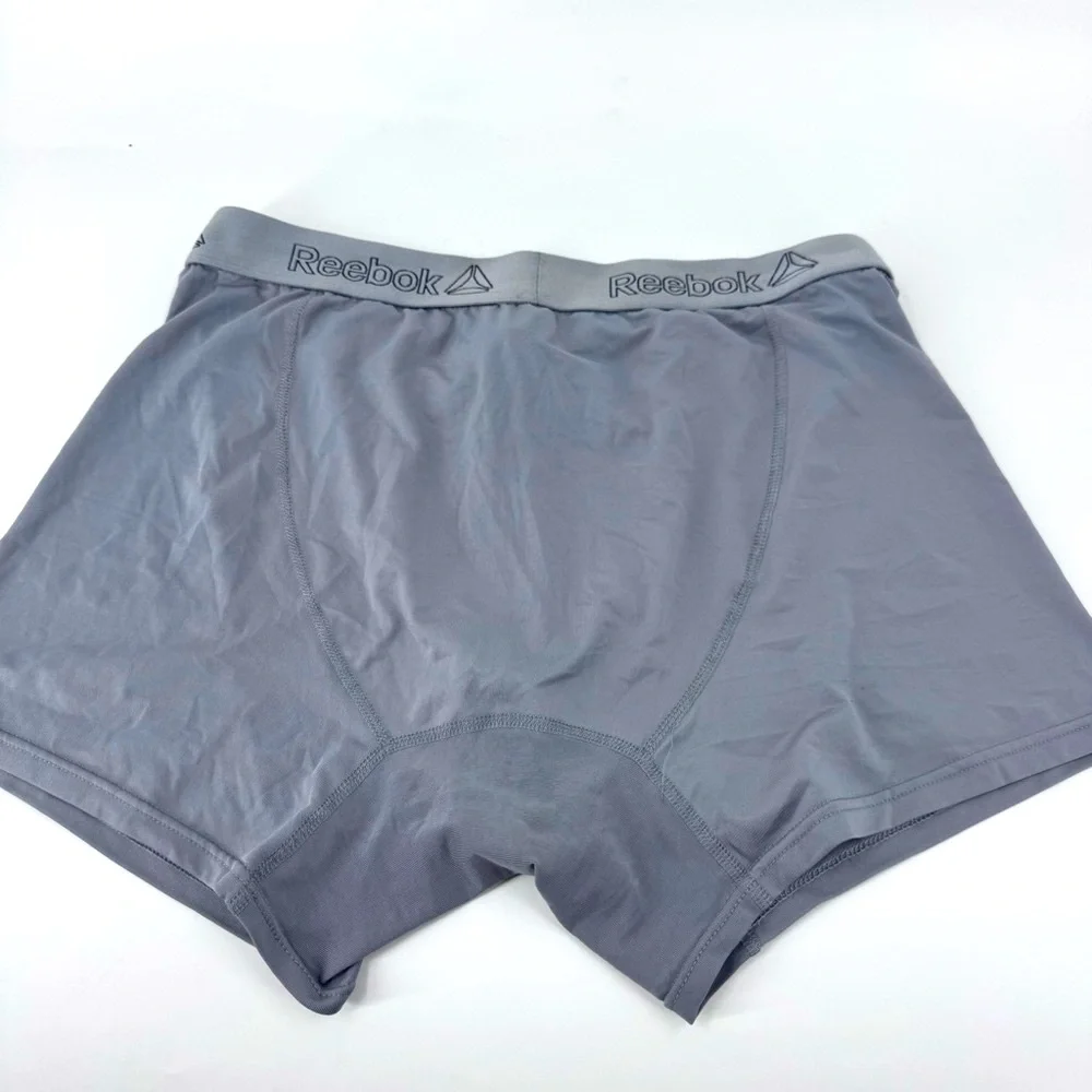 Reebok Men's Charcoal‎ Boxer Briefs